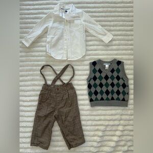 JANIE & JACK Toddler Boy Size 12-18M Bundle